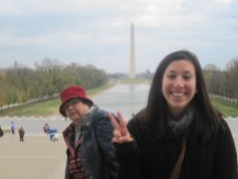 Washington Monument (but more importantly, the patriotic photo bomber)